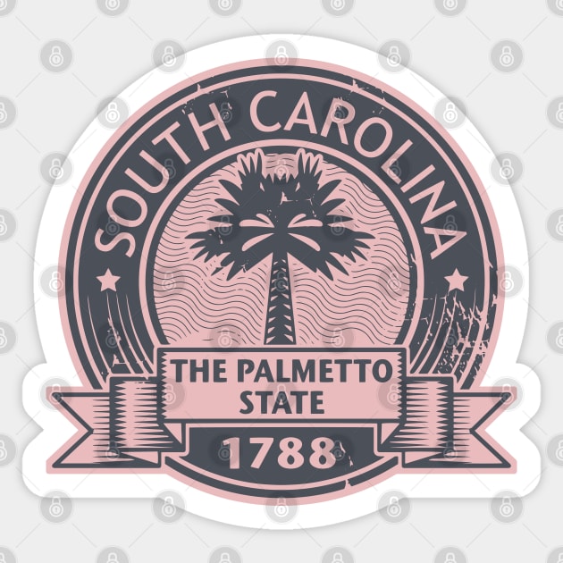 South Carolina, USA Sticker by studio_838